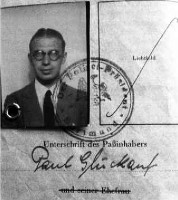 Reisepass Paul Glückauf