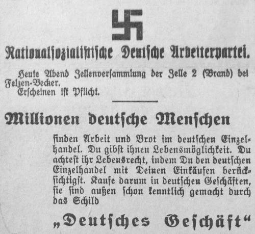 6 Deutsches Geschäft WTB 4.6.35 500