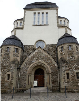 Hauptportal der Wittlicher Synagoge Synagoge Portal wb 350